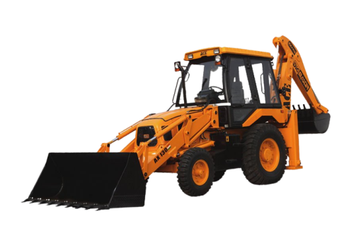 ACE AX 130 Backhoe Loader with 51-100 HP Range & Has Backhoe Loader Type